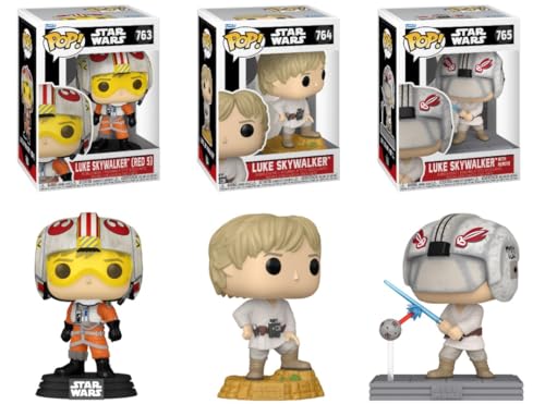 Funko スター・ウォーズ POPフィギュアセット Skywalker/Remote Luke Wars: Star Pop Funko Amazon.com: その他